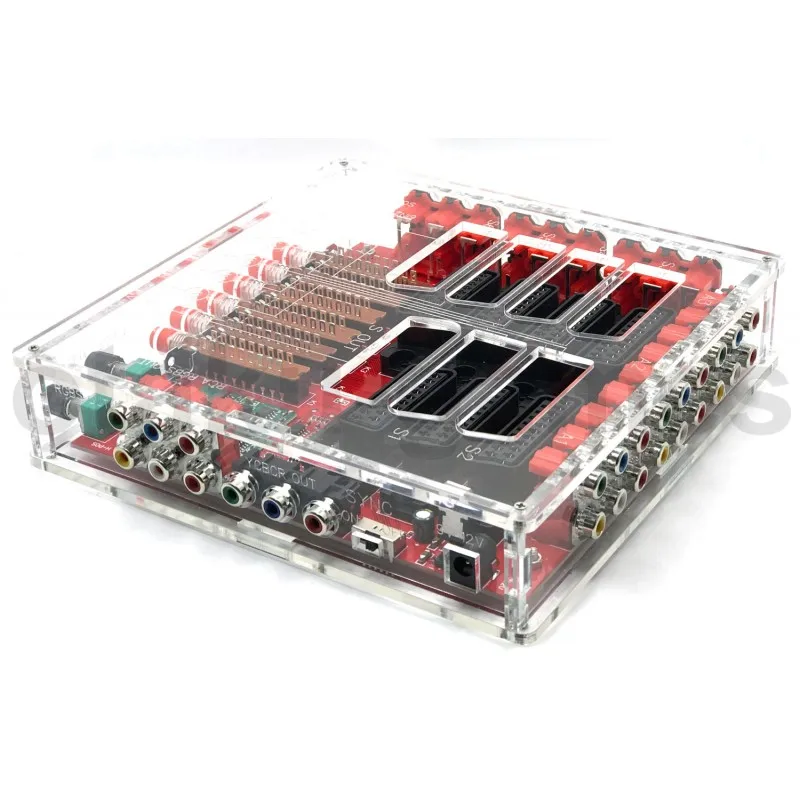 6 Port RGB Scart/RCA/Component Switch with built-in RGB to Component converter (with housing)