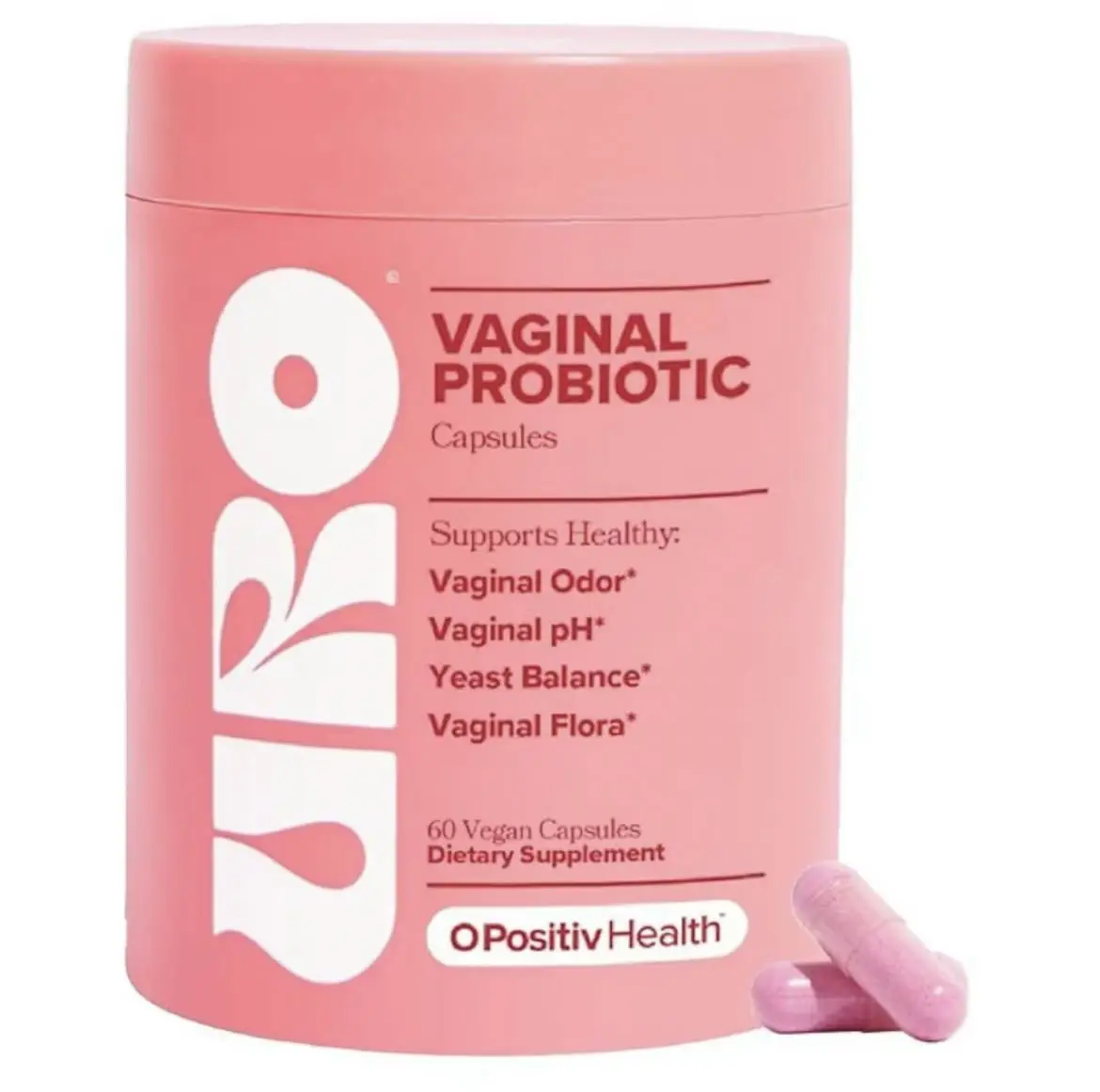

Women's Vaginal Probiotics Capsules for pH Balance with Prebiotics 60 Count Feminine Health Care Personal Hygiene Beauty