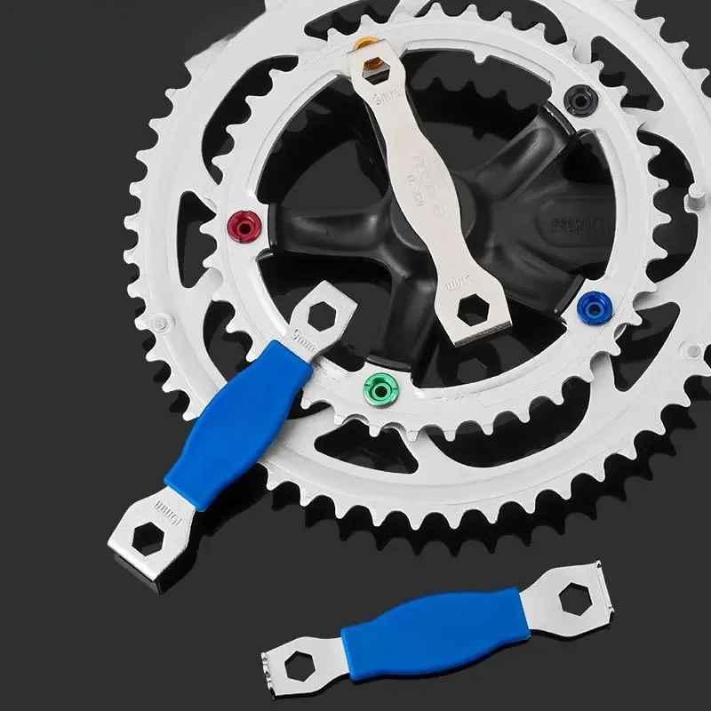 AliExpress TOOPRE Mountain Road Bicycle Chainring Wrench Flat-Head Screw Disk Nail Disassembly Tool Gear Chainring Tool