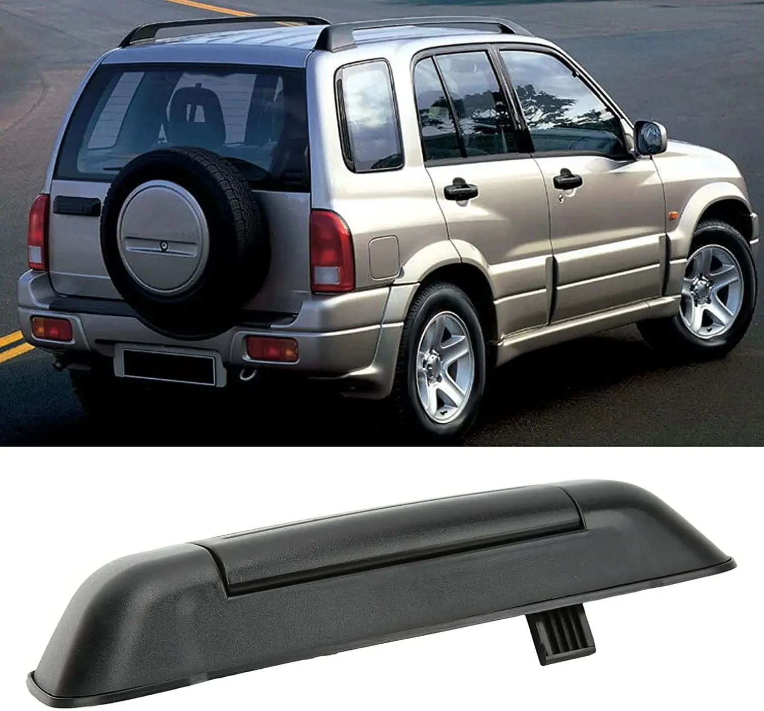 Klamka tylnych zewnętrznych drzwi bagażnika do Grand Vitara 2000-2004 8285065 D125Pk 82850-65D13 — zdjęcie 2