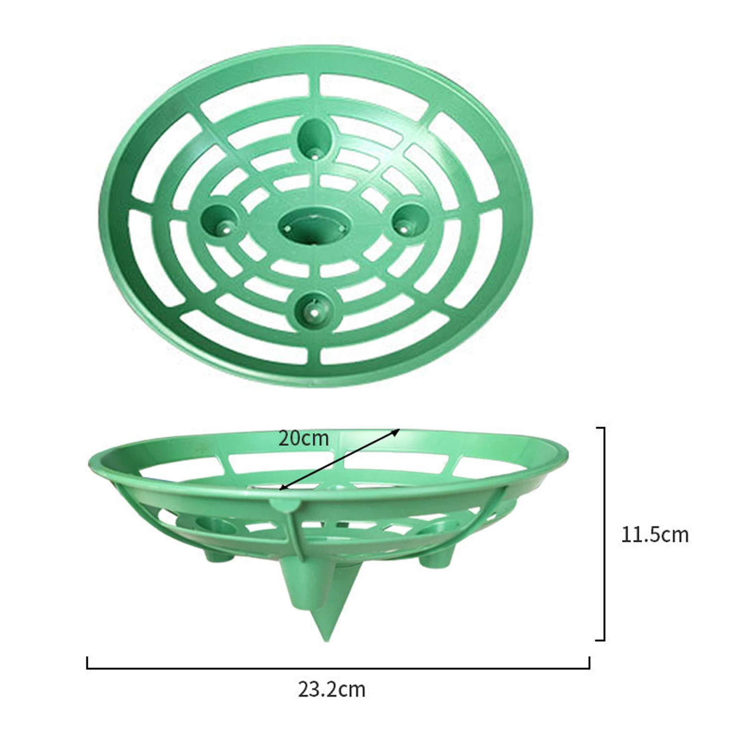 3pcs Garden Support Protector Watermelon Stand Plant Trellis Melon Stand Grow Frame Plant Support for Cantaloupe Pumpkin Waterme