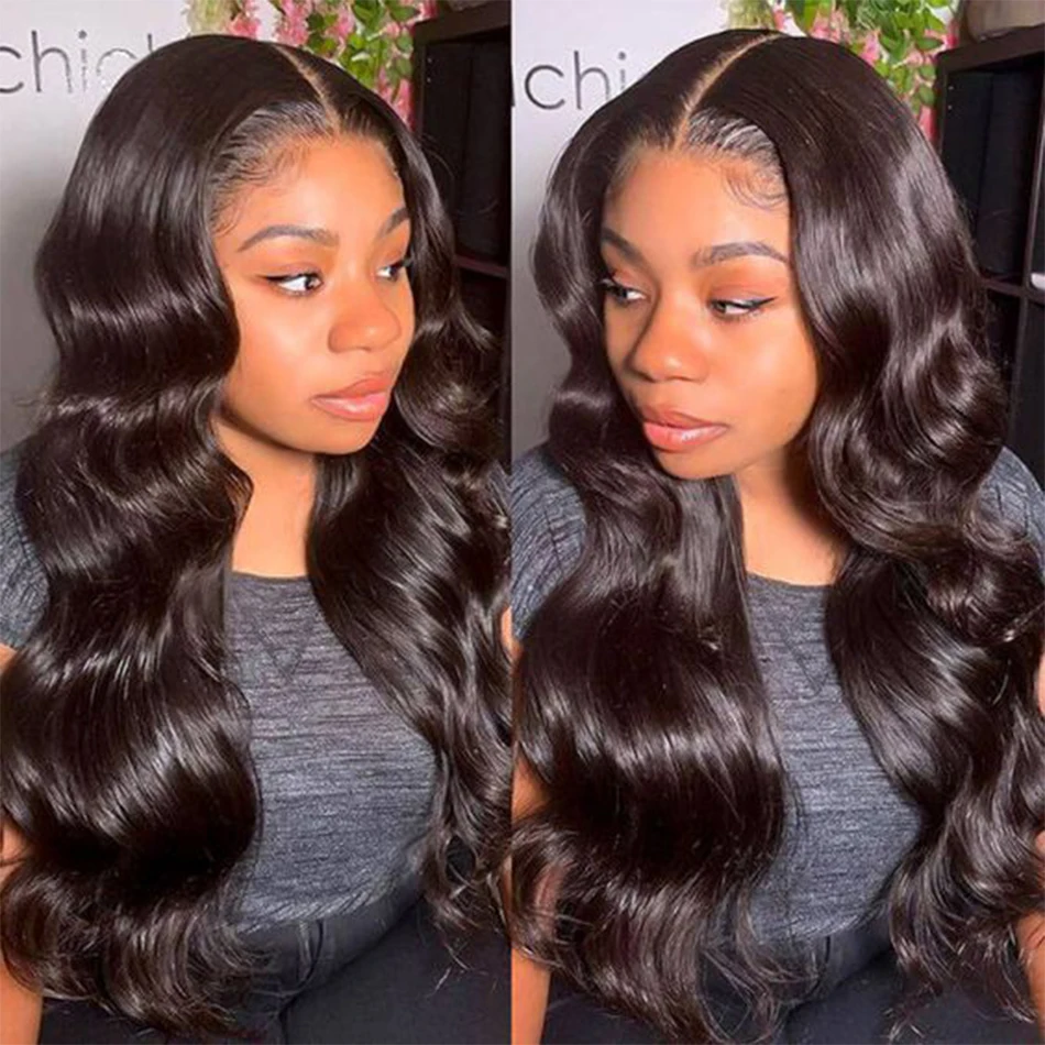 Body Wave U Part Wigs 100% Remy Human Hair Malaysian Virgin Hair Wigs For Black Women Wholesale Wigs 180% Density Cheap Wig