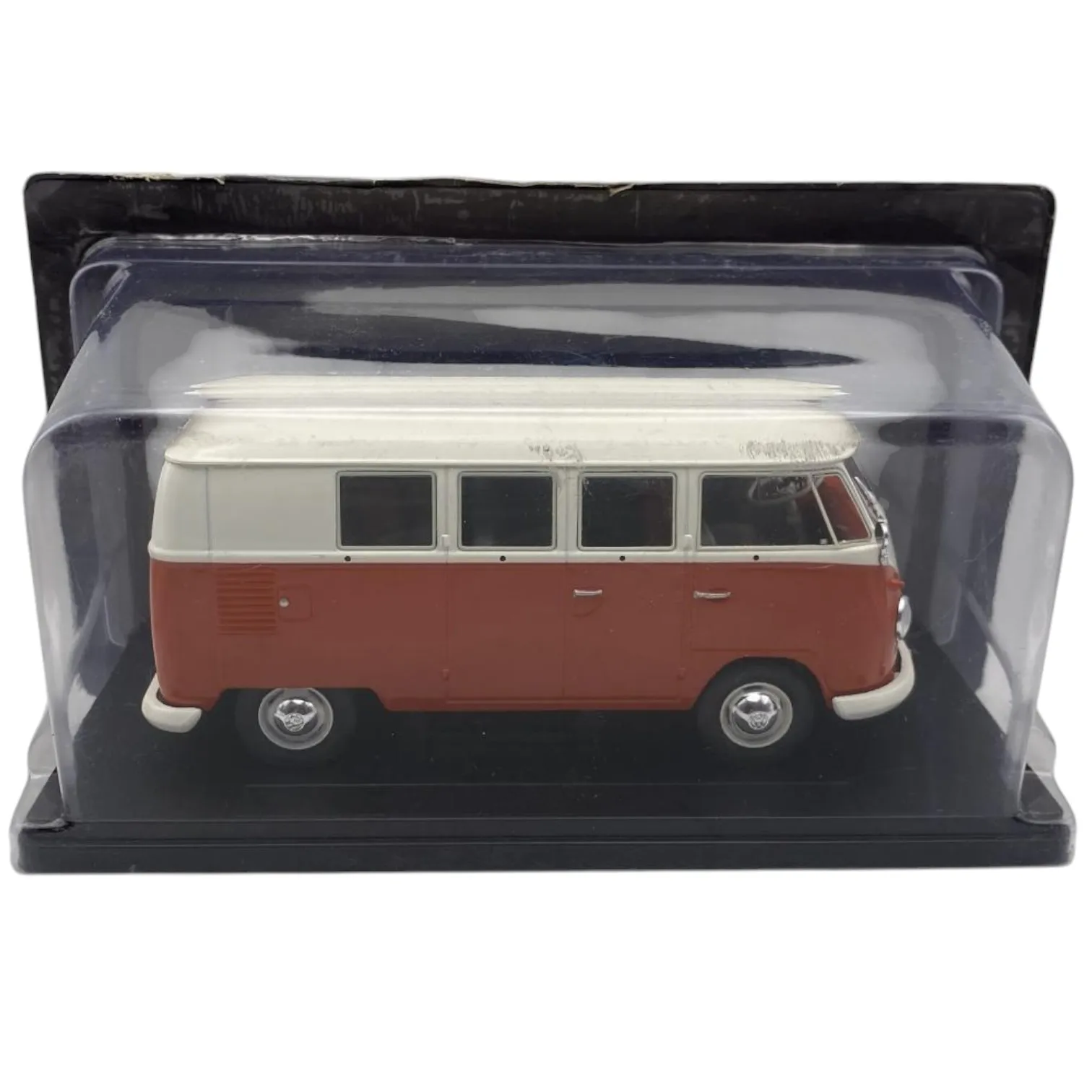 Salvat, voiture classique allemande T1 1965, miniature moulé sous pression, échelle 1:24, collection Salvat, collection de nos voitures bien-aimées sans Facículo, emballage blister, peut être froissé, base