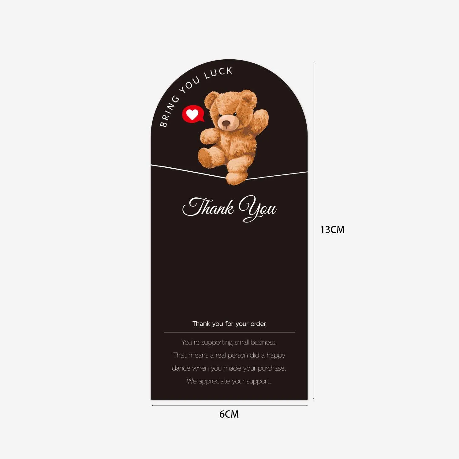 50pcs This Package Nice To Meet You Too Sticker Seal Label Thank You Small Business Handmade Decoration Little Bear Stickers