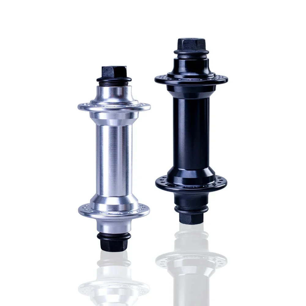 AliExpress Funsea BMX Piezas Alloy Front Hub Accesorios Bicicleta of 36 Holes for 14G Spoke Cubo Bike Sealed Bearings Female Axle 8mm Nut