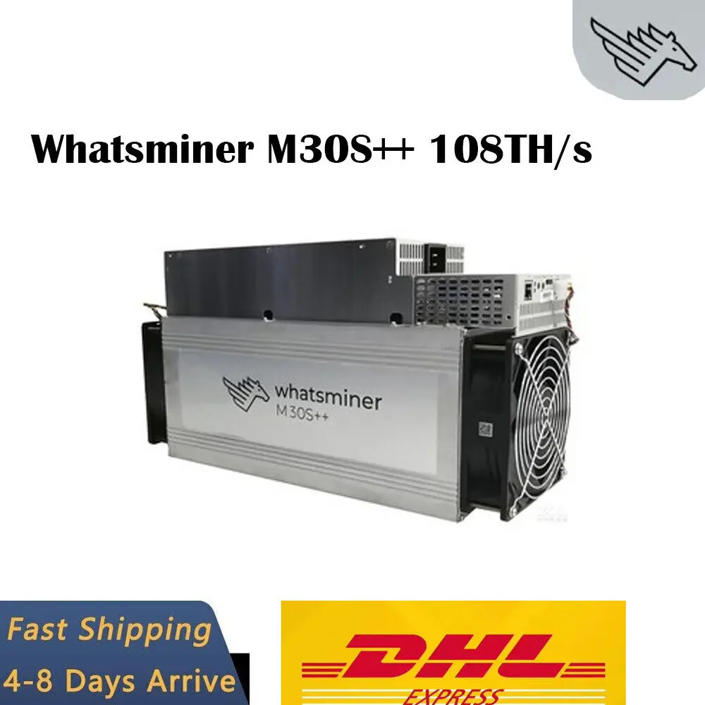 BN MicroBT Whatsminer M30S+ 100TH Bitcoin Miner asic 3400W