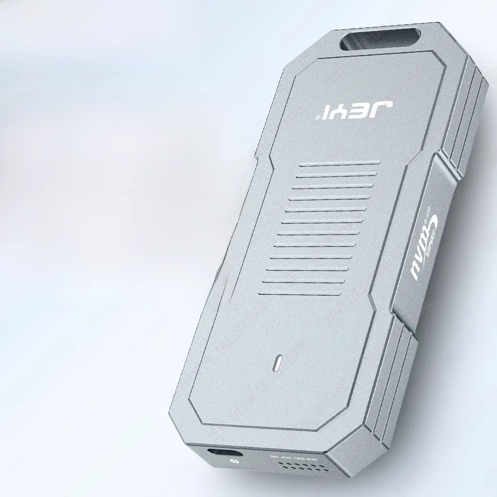 Jeyi 40gbps m.2 nvme Gehäuse, Aluminium Typ c USB 4,0 3.2 SSD Gehäuse kompatibel mit Thunderbolt 3.1