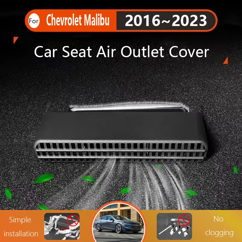 For Chevrolet Malibu 2016 2017 2018 2019 2020~2023 Air Outlet Covers Anti-clogging Conditioner Vent Protections Auto Accessories