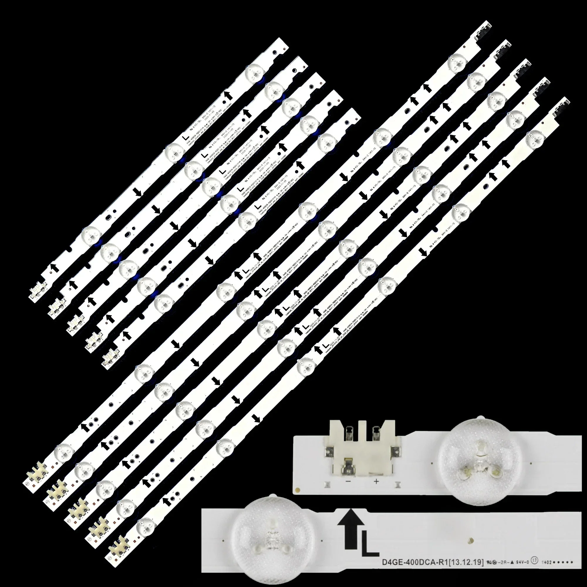 Pasek podświetlenia LED do UE40H6200AW UE40J5100AW UE40H5000AK UE40J5100 UE40J5500 D4GE-400DCA-R1 D4GE-400DCA-R2 — 2