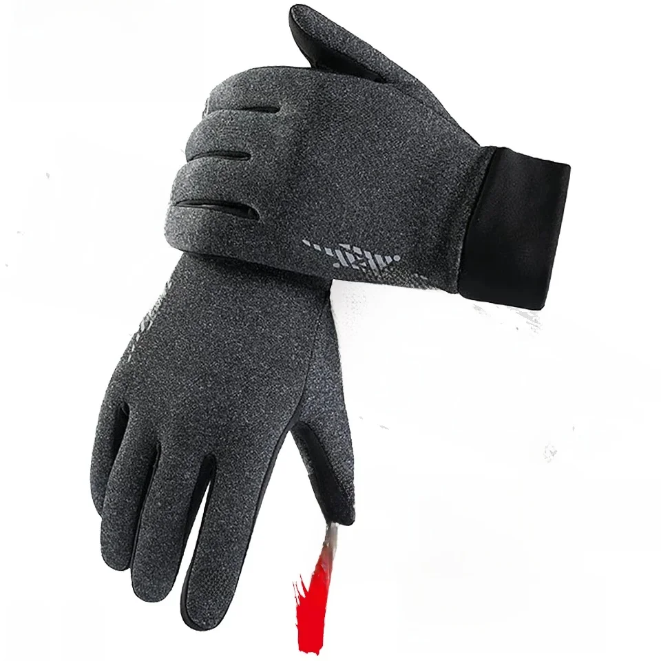 AliExpress WALK FISH 1Pair Winter Fishing Gloves Outdoor Sports Warmth Unisex Hiking Driving Cycling Touch Screen Anti-slip Skiing Gloves