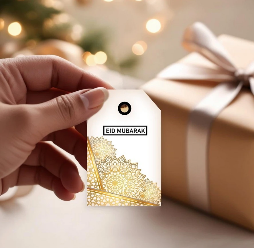 

50pcs Personalized Eid Tags | Gift Tags | Eid Mubarak Tag | Editable Eid Favor Tags | Islamic Gift Tags | Digital Download |