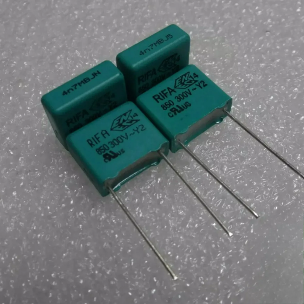 

10pcs/lot RIFA PHE850 0.0047uf 300VAC 4.7nF 4700pF 4N7 472 M Brand New 10mm Film Capacitor (Long Pins)