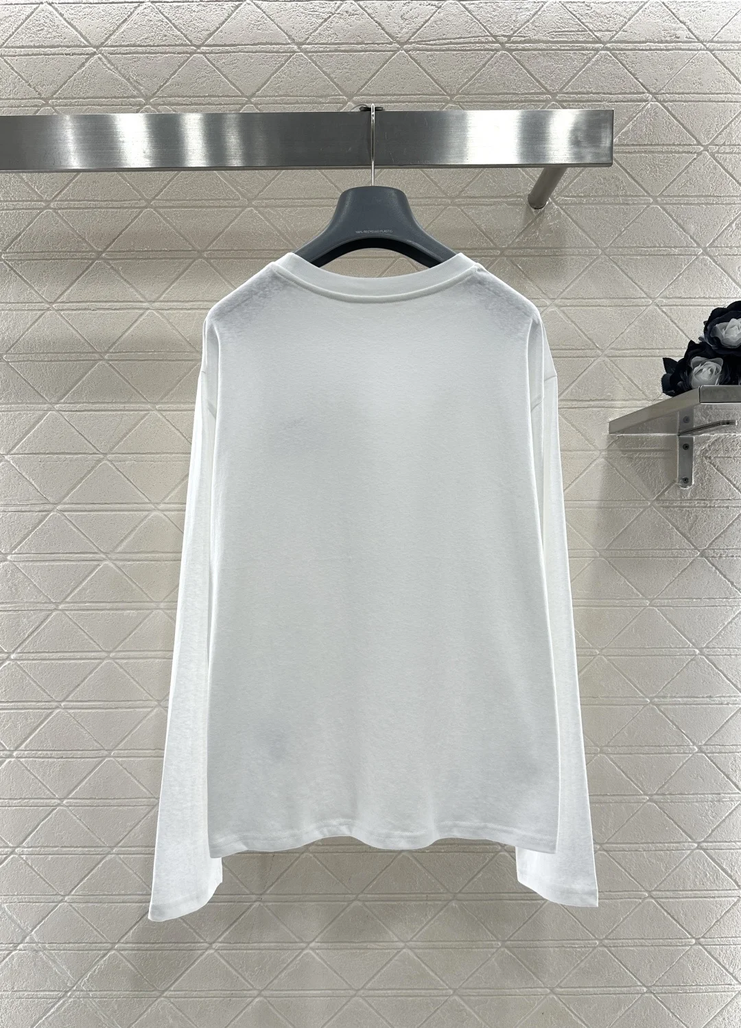 

2026 New and Fashionable Solid Wool Blend Female Long-Sleeved Striped Pullover Knitted Sweatshirt Drawstring