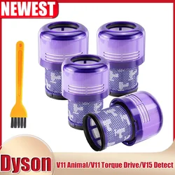 Części zamienne do filtra HEPA do Dyson V11 Torque Drive V11 Animal V15 Detect SV14 bezprzewodowy odkurzacz porównaj z częścią 970013 -02