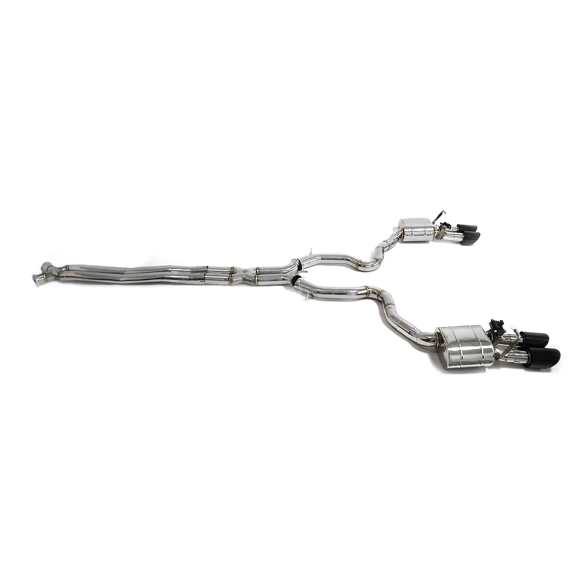 UNIQUE Designs 2017-2019 Porsche Panamera 971 2.9T T304 stainless steel sports Valved  Exhaust System