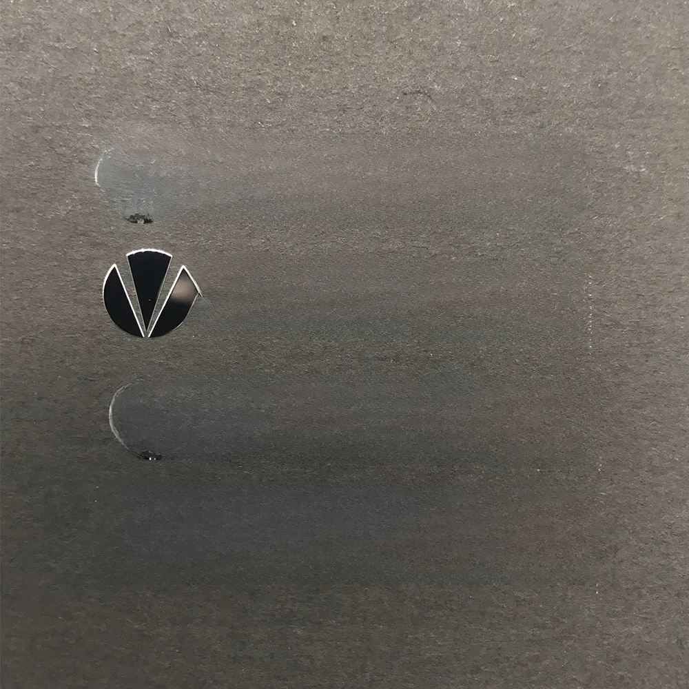 Autocollant 3D de transfert d'argent personnalisé, logo en métal, autocollant d'étiquette personnalisé DIY, nom étanche, feuille d'holographe de marque auto-adhésive