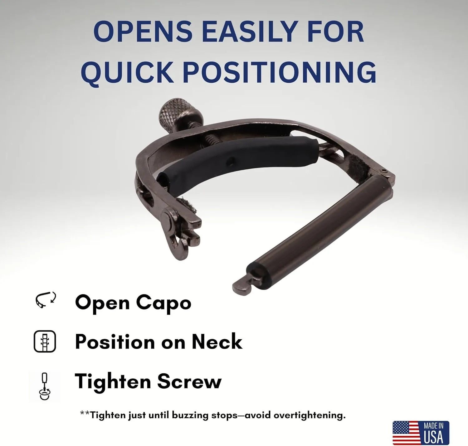 Paige Original & Clik Series Guitar Capos – Multiple Models Available