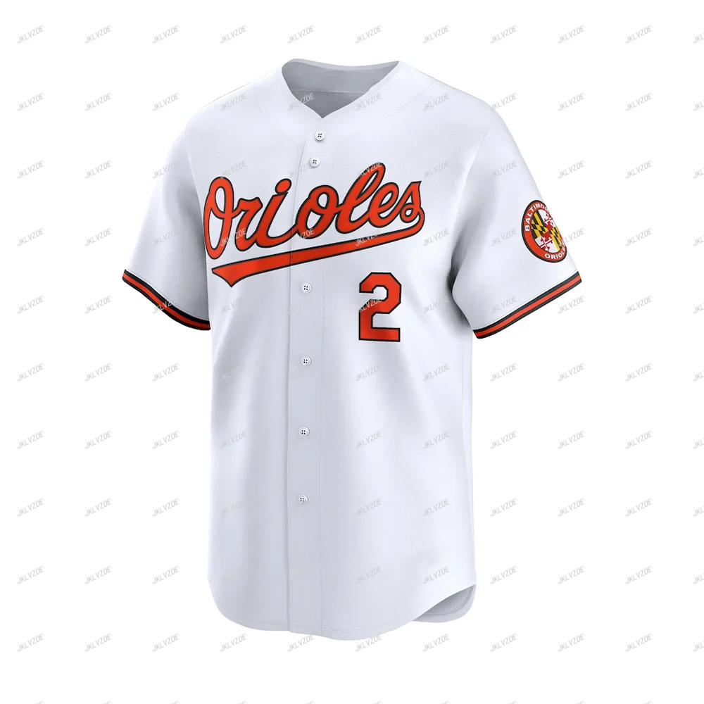 USA Baltimore Orioles Baseball Jersey Team Kids Player T Shirt Sports Men Clothes Training Tee Children Teenager Boys Top Home