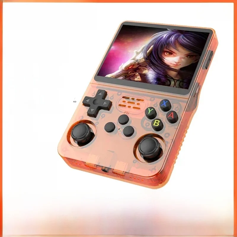 Open Source R 36S Retro Handheld Video Game Console Linux Systeem 3.5 Inch Ips Scherm Draagbare Zakvideo Speler 64Gb 128G Games - afbeelding 2