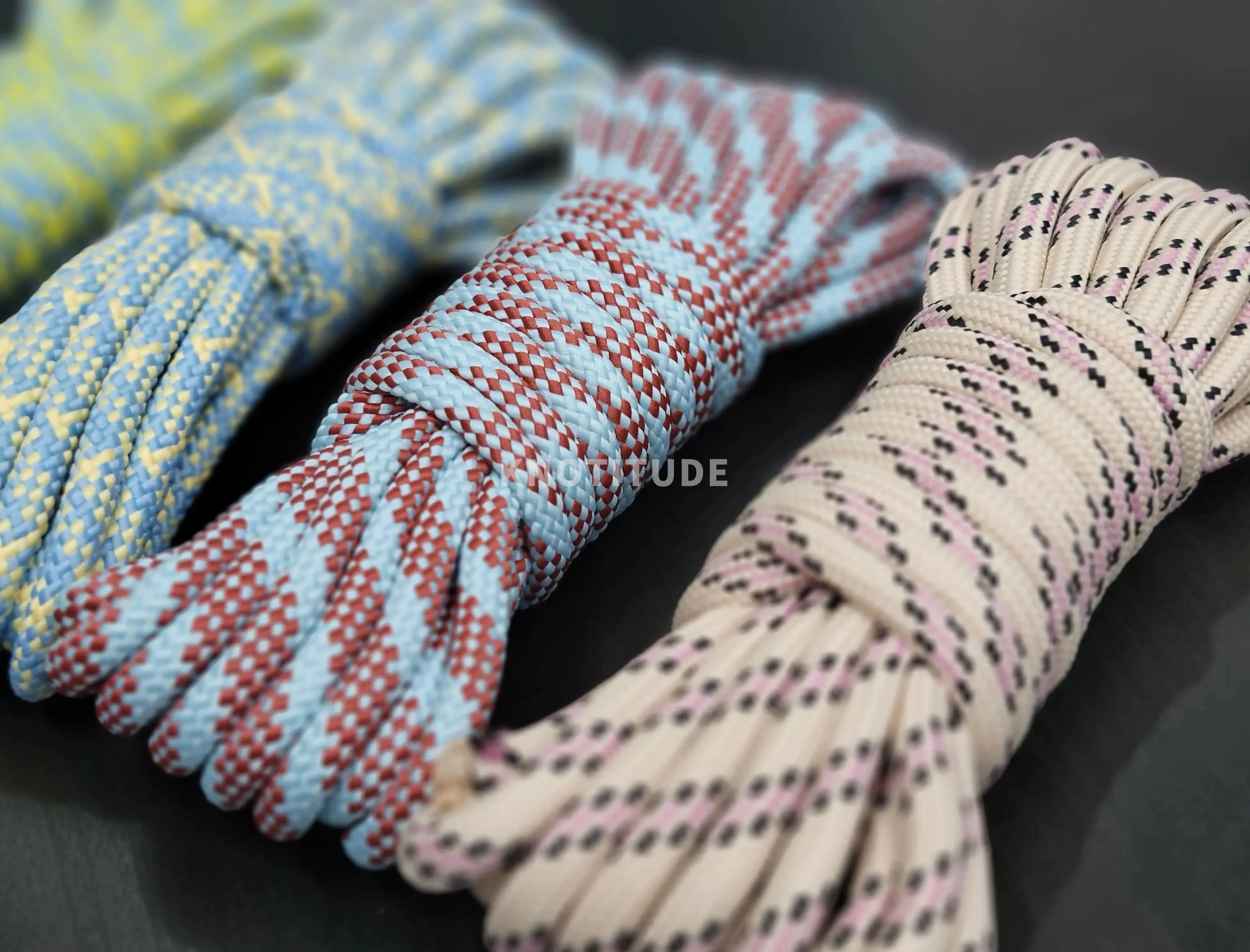 8.0mm x 5.0m Polyester Braided Rope Thick Polyester Cord Perfect for Making Leash Dog Rope, Accessories and Key Ring making.