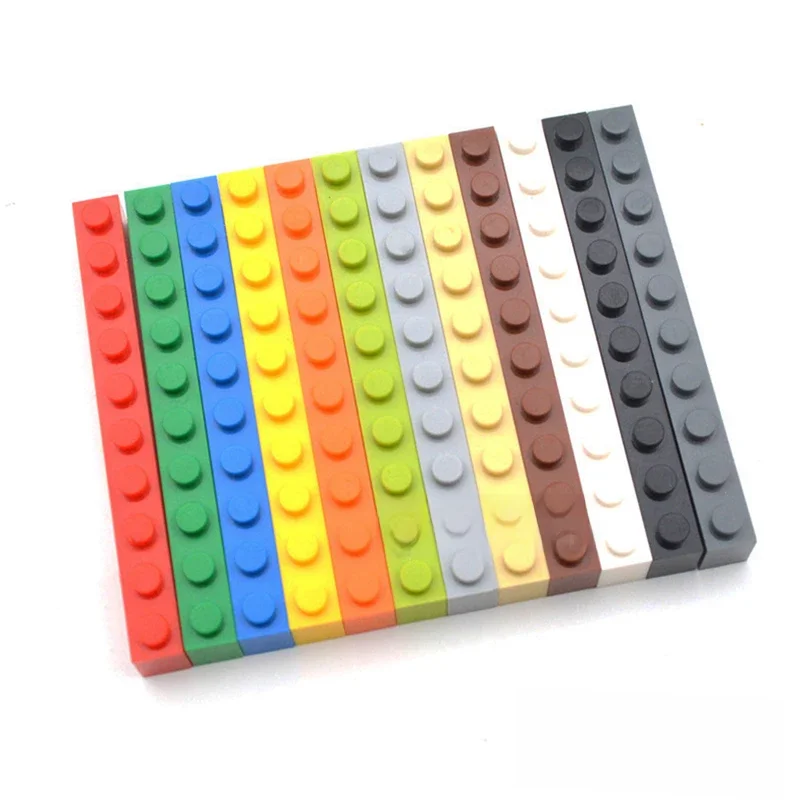 20 pièces épais 1x10 bricolage blocs de construction figurines briques éducative taille créative Compatible avec les marques jouets pour les enfants 6111