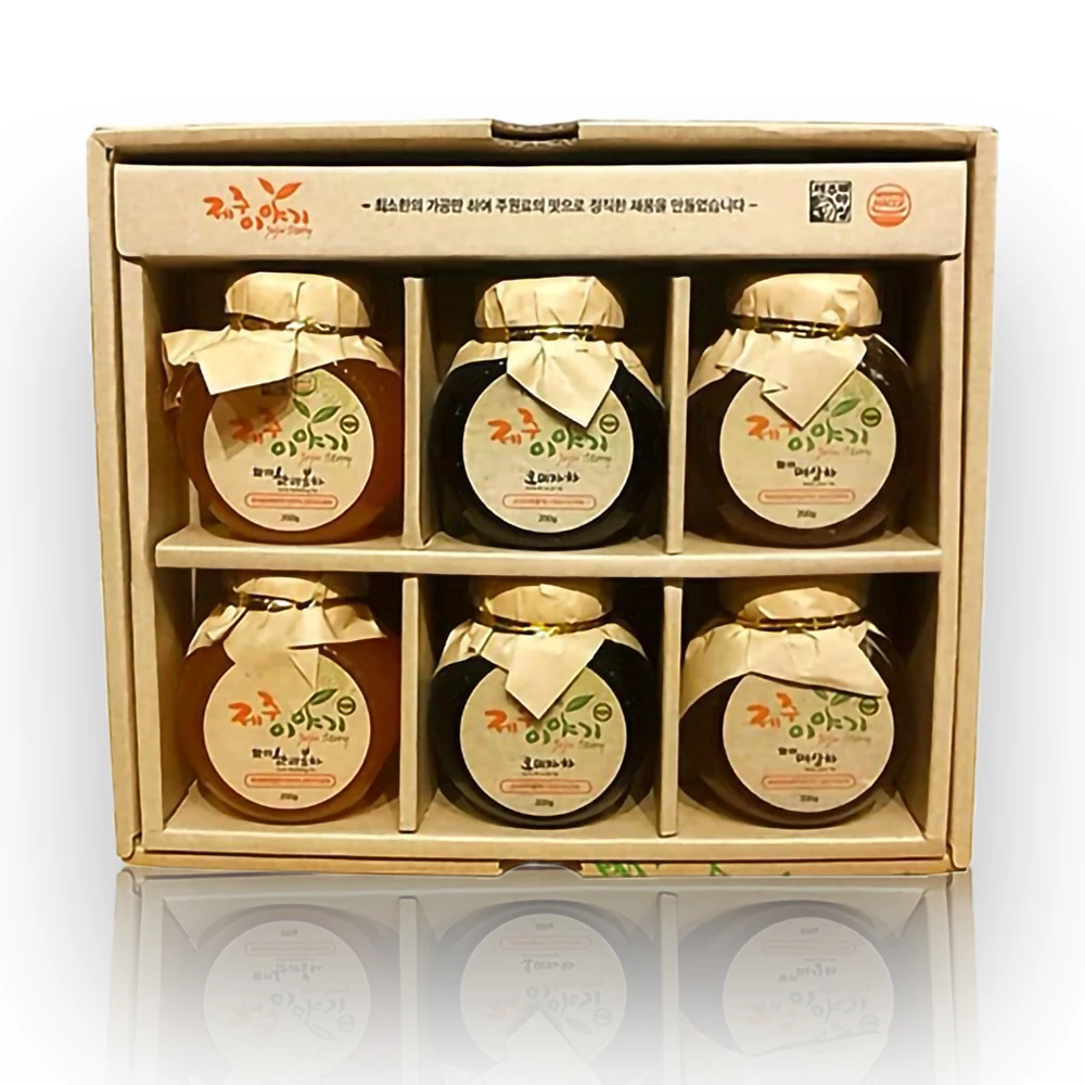 Jeju Jinan juice liquid tea 200g x 6 kinds gift set