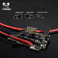 T238 V1.7 MOSFET Moudle Optical Sensor Programmable Electronic Digital Trigger Active Braking For AIRSOFT /Gel Ball Gearbox V2