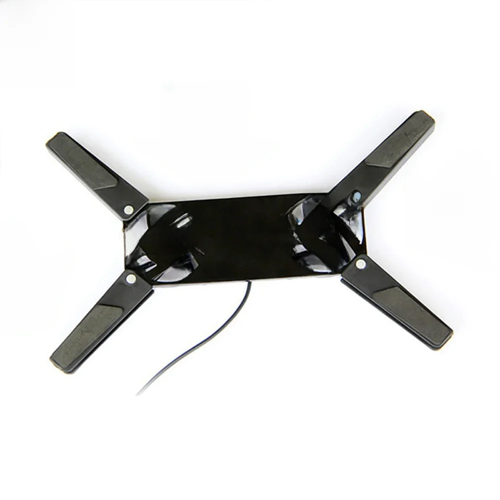 Support de ventilateur USB rotatif pour ordinateur portable 10-17 ", coussin de refroidissement 2 GérCooler, refroidisseur d'ordinateur, ordinateur portable, ordinateur portable, organisateur de