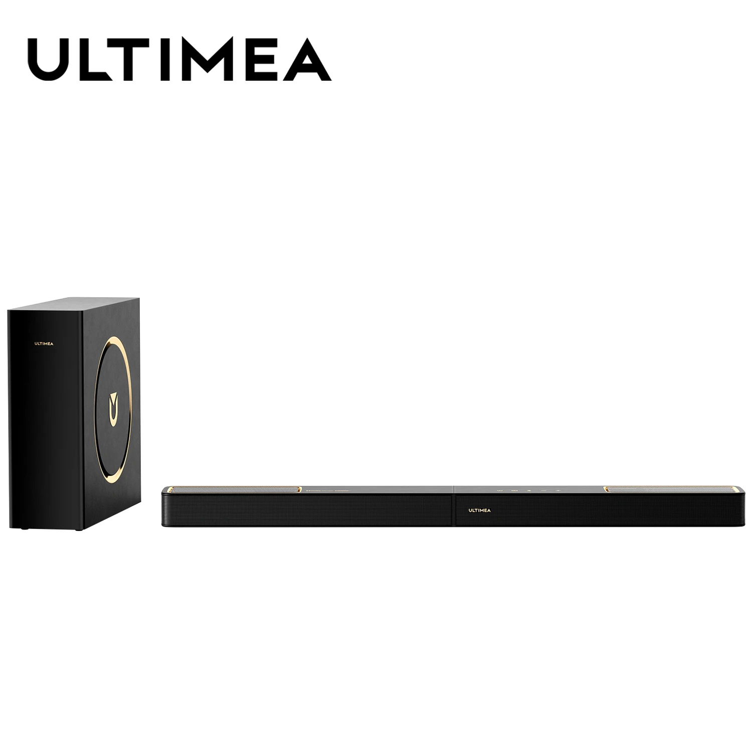 ULTIMEA Skywave F30 Soundbar 3.1.2ch 300 W Dolby Atmos Soundbar, mit 5,25'' kabelgebundenem Subwoofer, Heimkino für TV