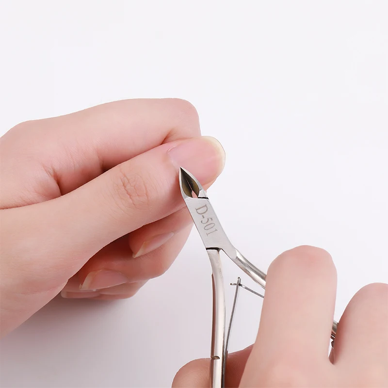 6Mm Blade Vingernagel Teennagel Cuticle Nipper Trimmen Rvs Nail Clipper Cutter Cuticle Schaar Tang Manicure Gereedschappen