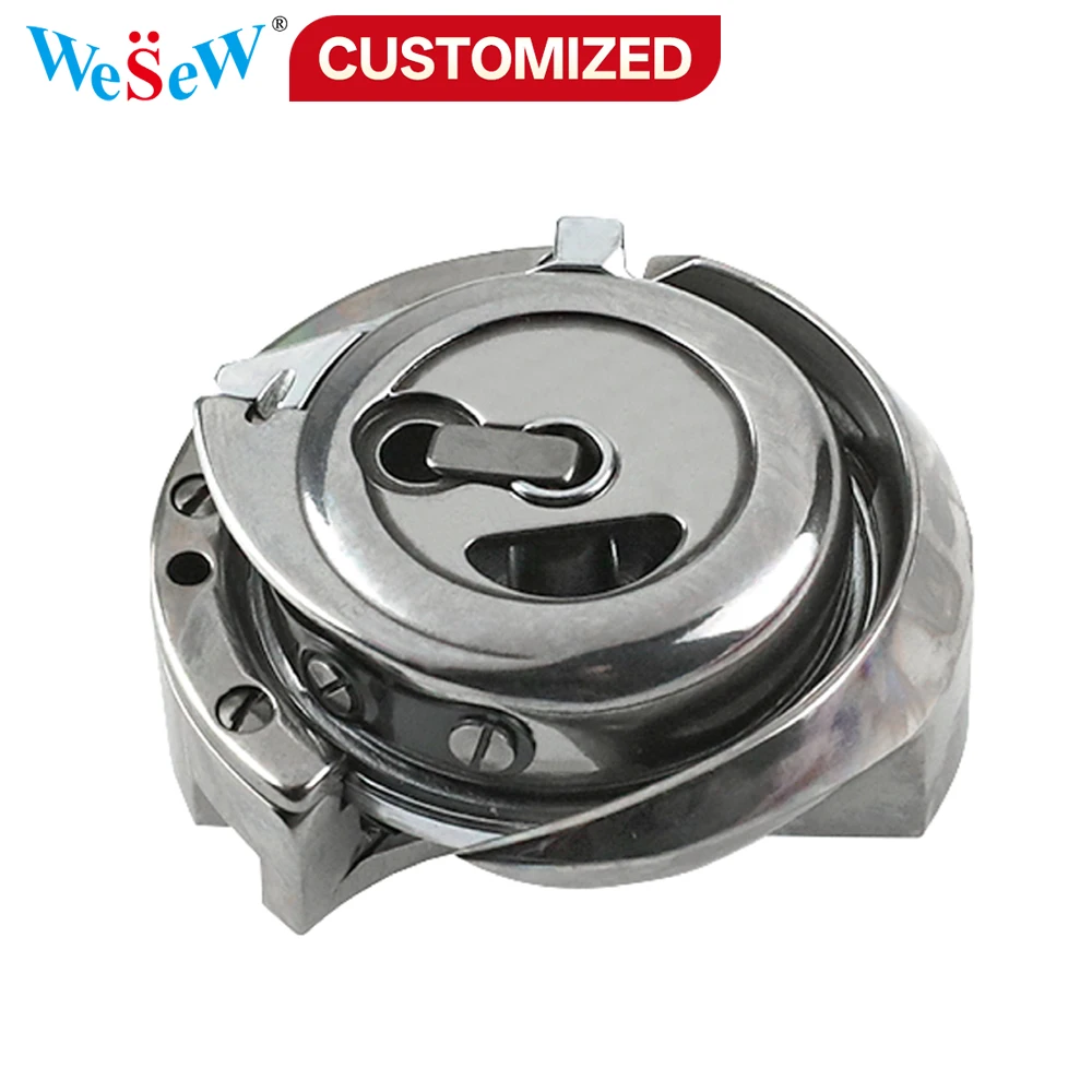 Custom CNC machined parts, stainless steel and aluminum alloy rotary shuttle sewing machine accessories, polishing and brushing