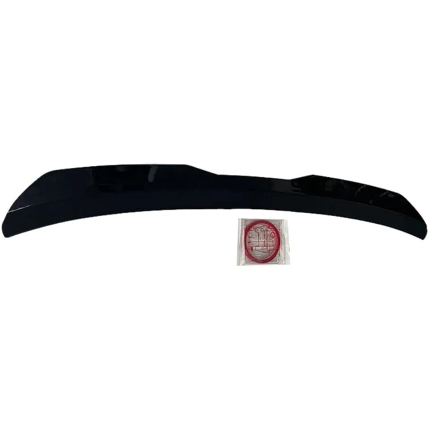 Auto Heckflügel Spoiler, einfache Installation mit Klebeband, direkter Ersatz, ideal für Modelle ohne Werksspoiler, leicht, langlebiges Design, helles Schwarz