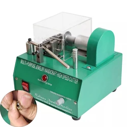 Multi-Function High Speed Silver Copper Production Line Metal Jewelry Diamond Gemstone Cutting Machine 110/220V