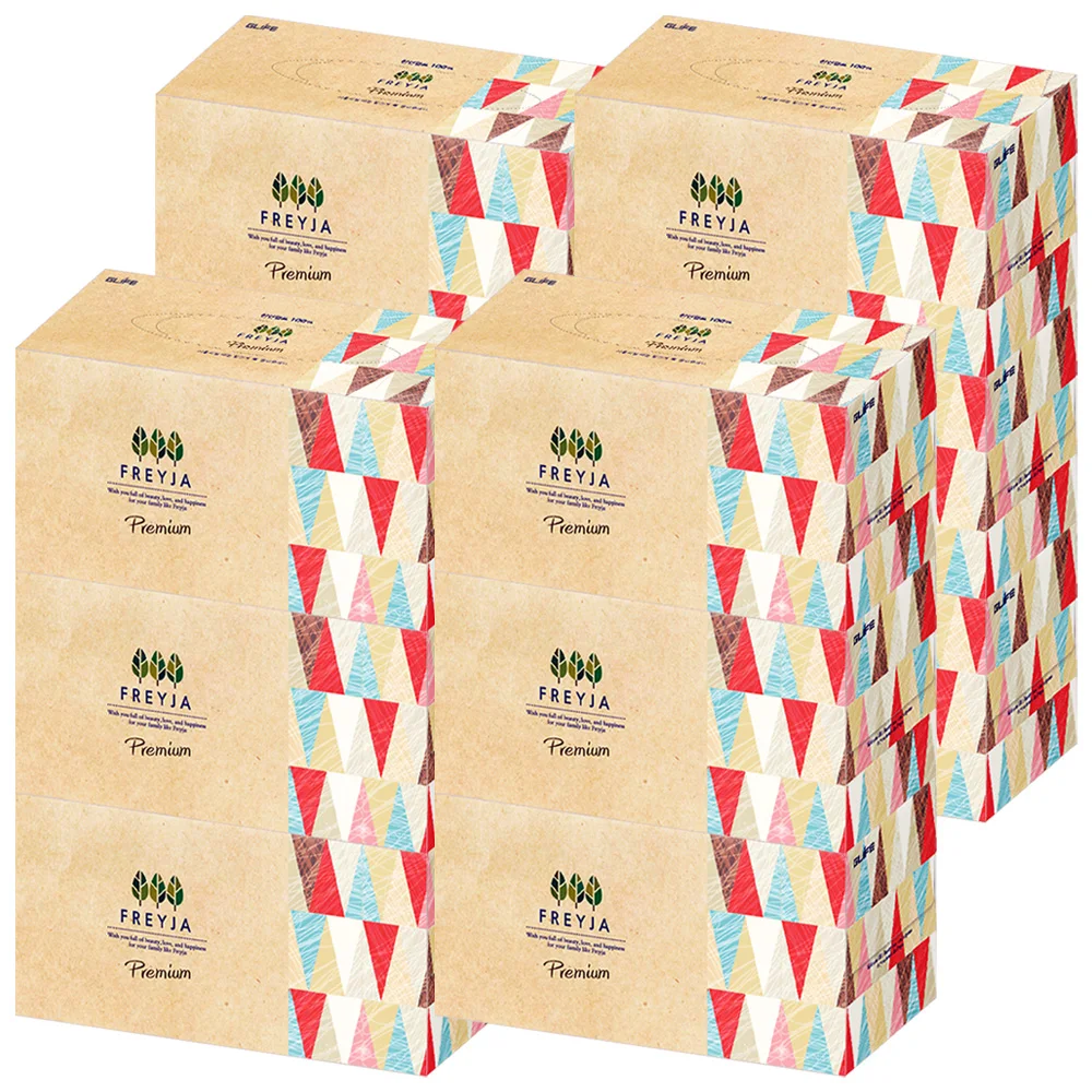 Zlife Freiya Each Tissues 250 Sheets X 12 Beauty Tissues