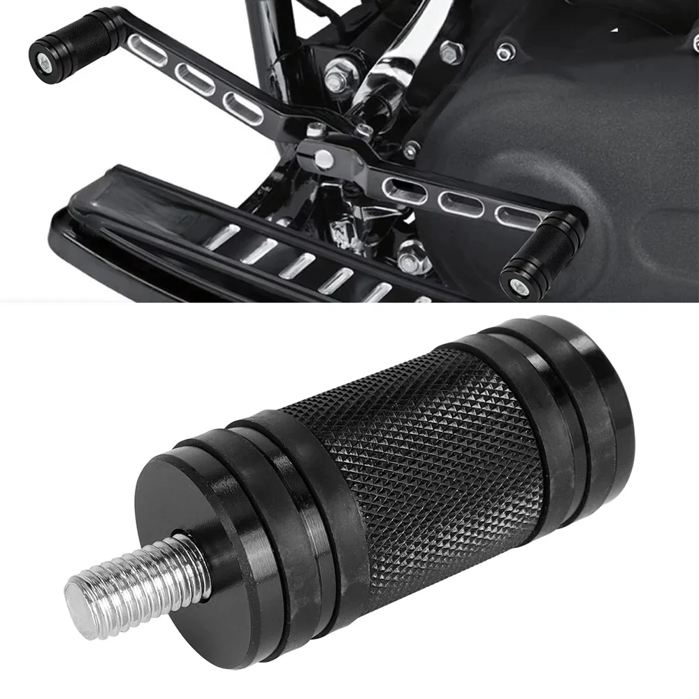 Repose-pieds en aluminium pour moto, levier de changement de vitesse, pour Harley Touring Electra Glide Sportster XL Dyna Softail Breakout FL