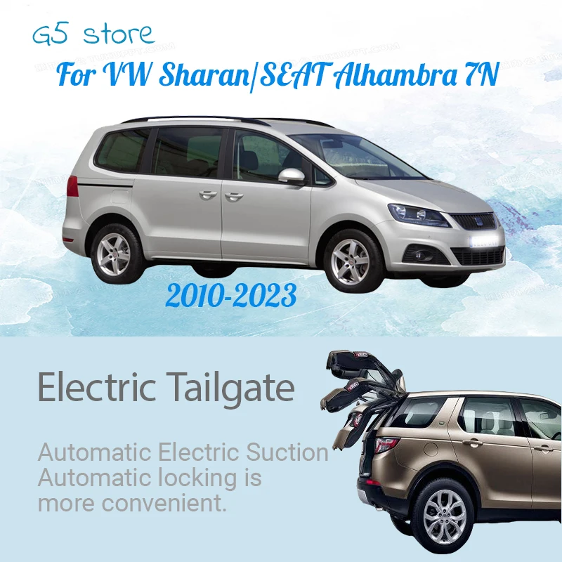 

Модификация электрической задней двери с защитой от защемления: автоматический багажник автомобиля для Volkswagen VW Sharan/SEAT Alhambra 7N 2010-2023