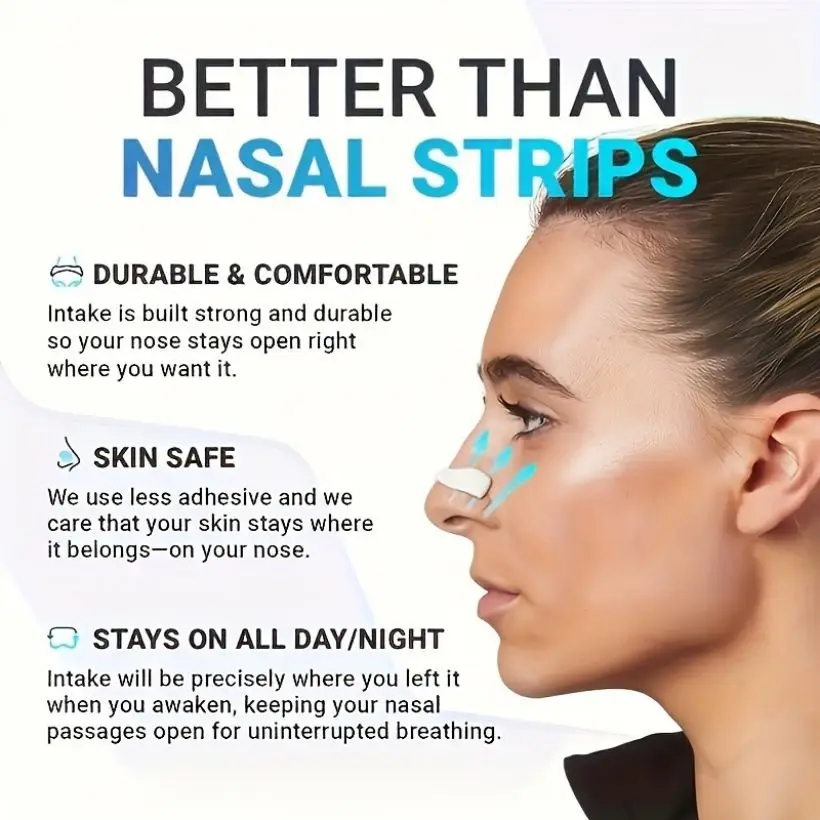 Externe magnetische neusstrips, super anti-snurkoplossing, anti-snurk- en slaaphulpmiddel, 4 maten neusdilatatorstrips, geschikt