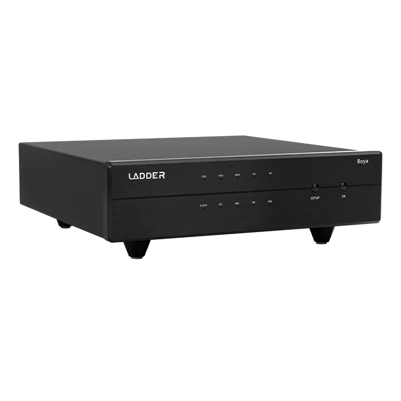 Ladder Boya Audio Interface Precise FEMTO Clock DSD512 PCM768kHz with USB2.0 Type B Digital Input