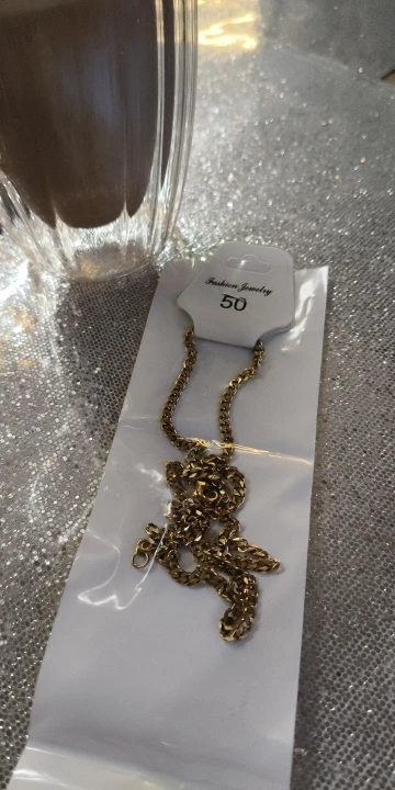 Width 3/5/7MM Cuban Stainless Steel Link Chains Necklace for Women Punk Gold Color Stacking Choker Chain on Neck Hip Hop Jewelry photo review