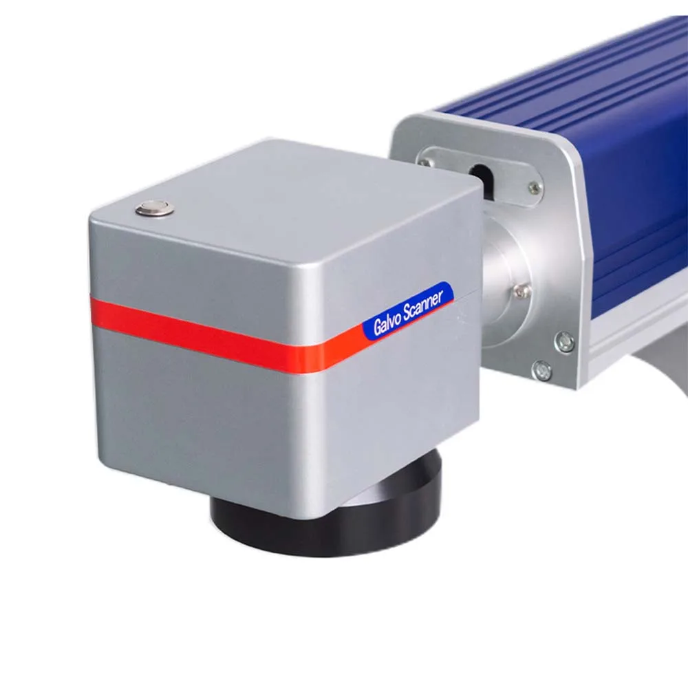 Fiber Laser Marking Machine Desktop Cabinet Desktop Stainless Steel Metal Plastic UV Laser Engraving and Coding Machine