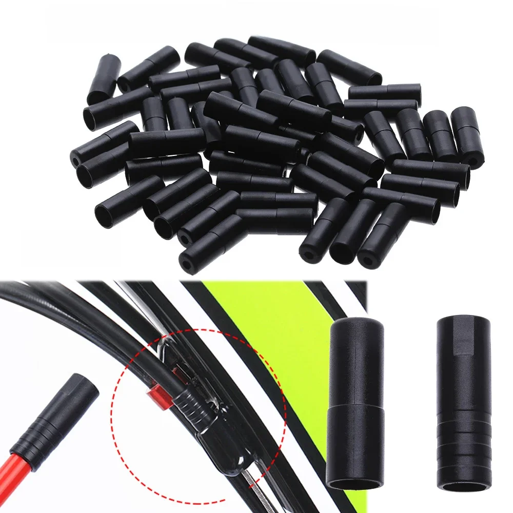 AliExpress UK 20/50PCS 4/5mm Plastic Bike Brake/Shift Cable Caps Brake Outer Cable End Tips Cycling Parts