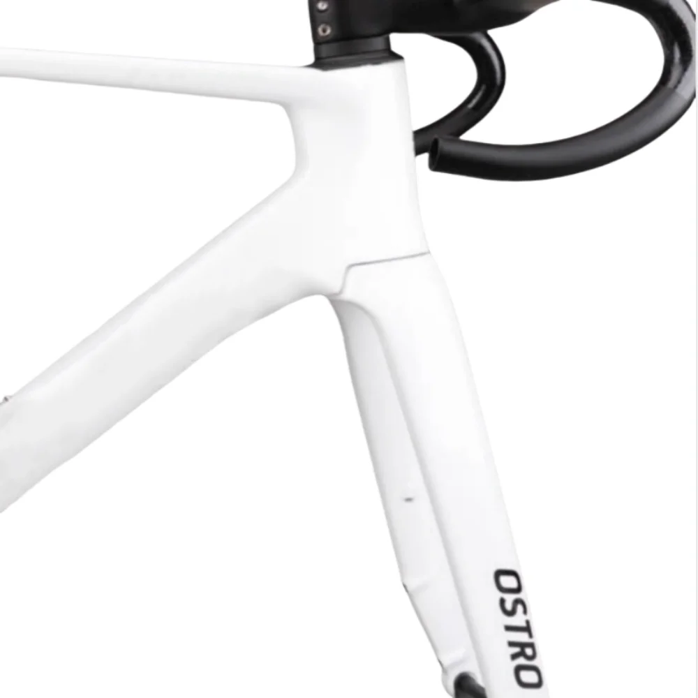

OSTRO 2.0 Carbon Road Bike Frame Di2 Compatible Lightweight Racing Bicycle Frameset Full Internal Routing EU DPD White