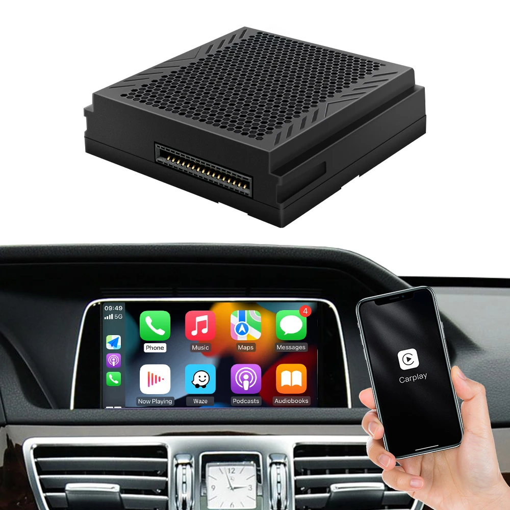 Wireless Carplay Suitable For Mercedes Benz A B C E CLA GLA GLK ML Sprinter NTG4.5 Becker Module Android Auto Navigation image 6