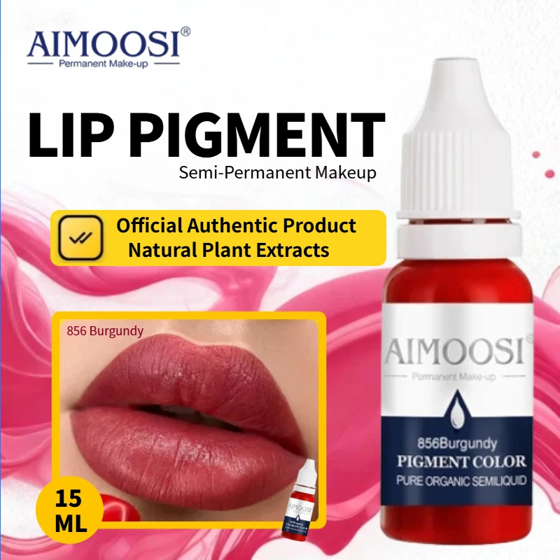 

AIMOOSI полуперманентный макияж на растительной основе, пигмент для бровей, губ, чернила для микроблейдинга для профессионального опыта, художника и тренажера