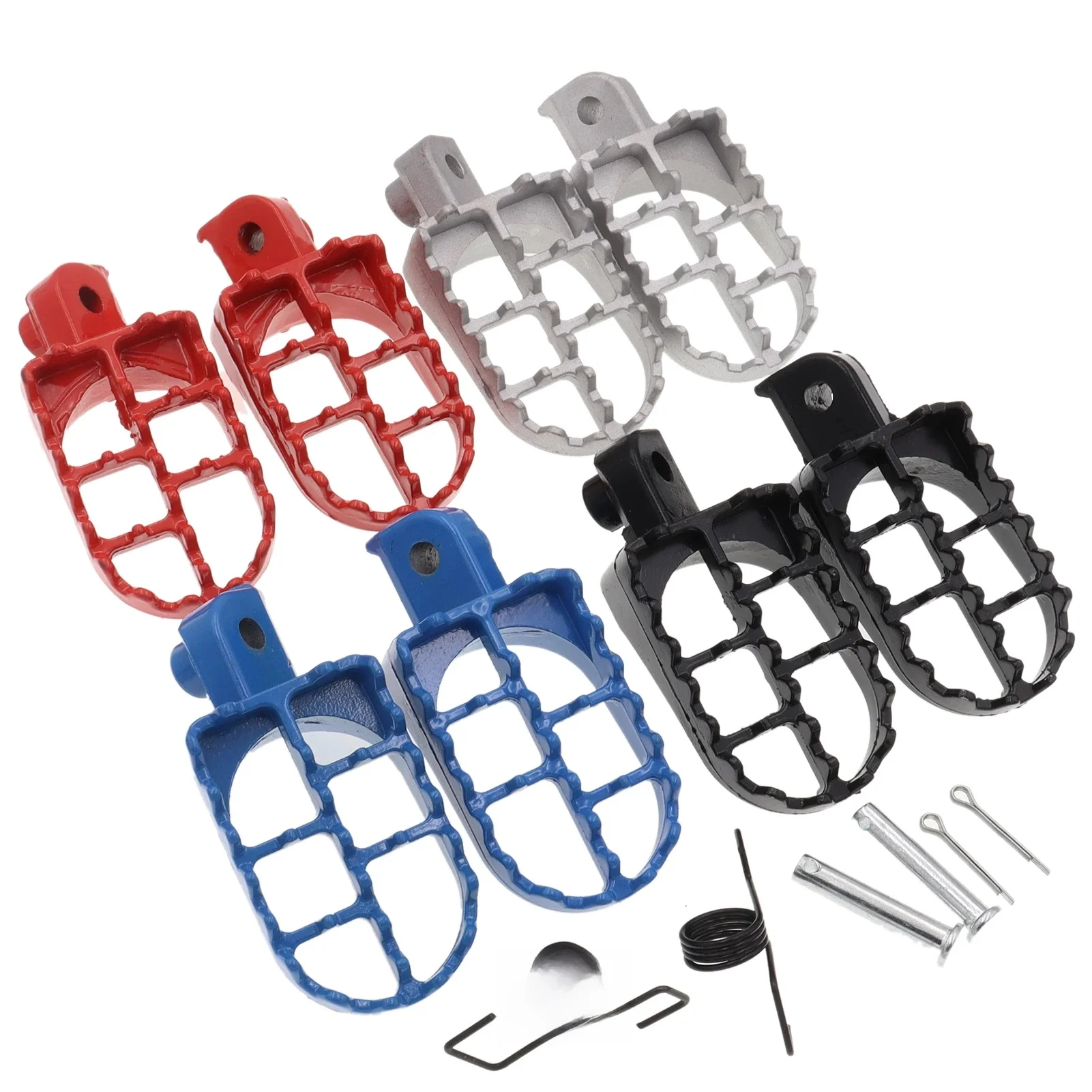 AliExpress NONE Footrests Foot Pegs Pedals Set for PW50 PW80 Pit Dirt Bike SSR SDG  X R 50 XR70 Pitr30