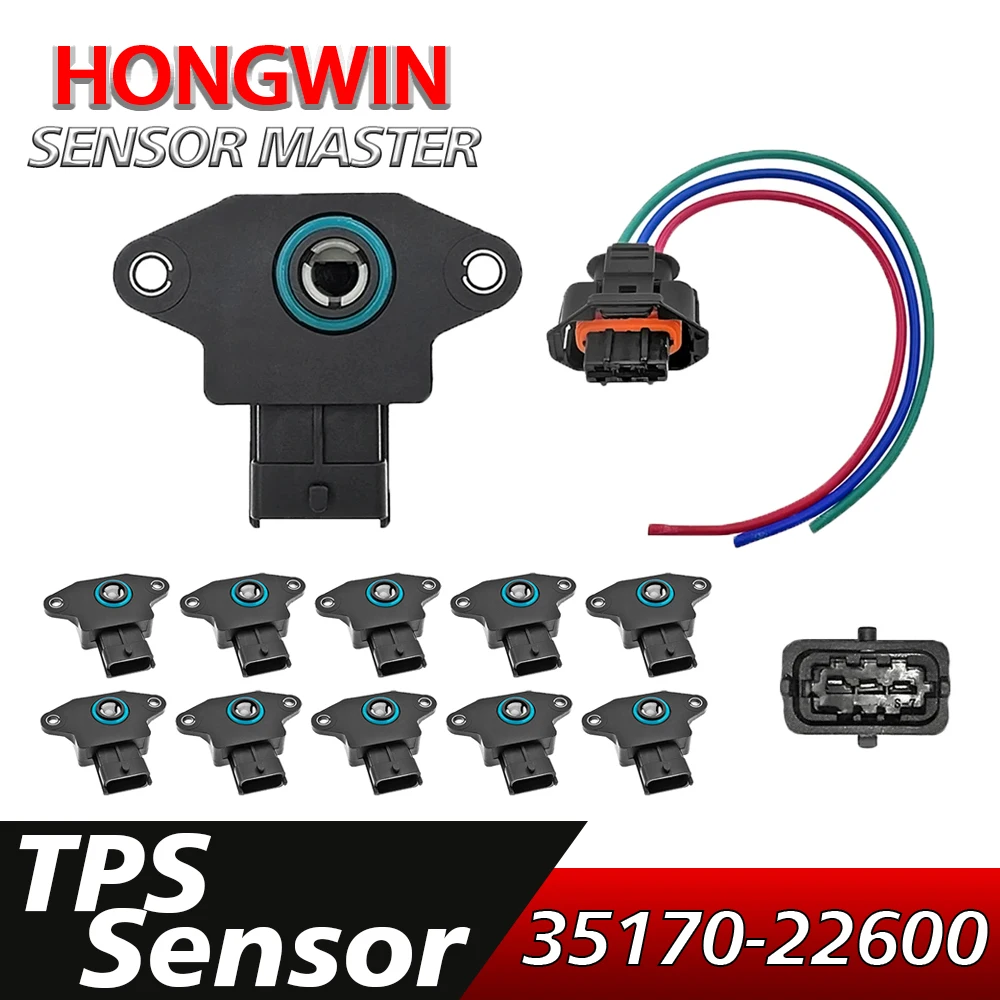 

New Throttle Position Sensor (TPS) Plug 35170-22600,9600930002,96009-30002,0280122014,0280122016 For KIA - HYUNDAI -DODGE - SAAB