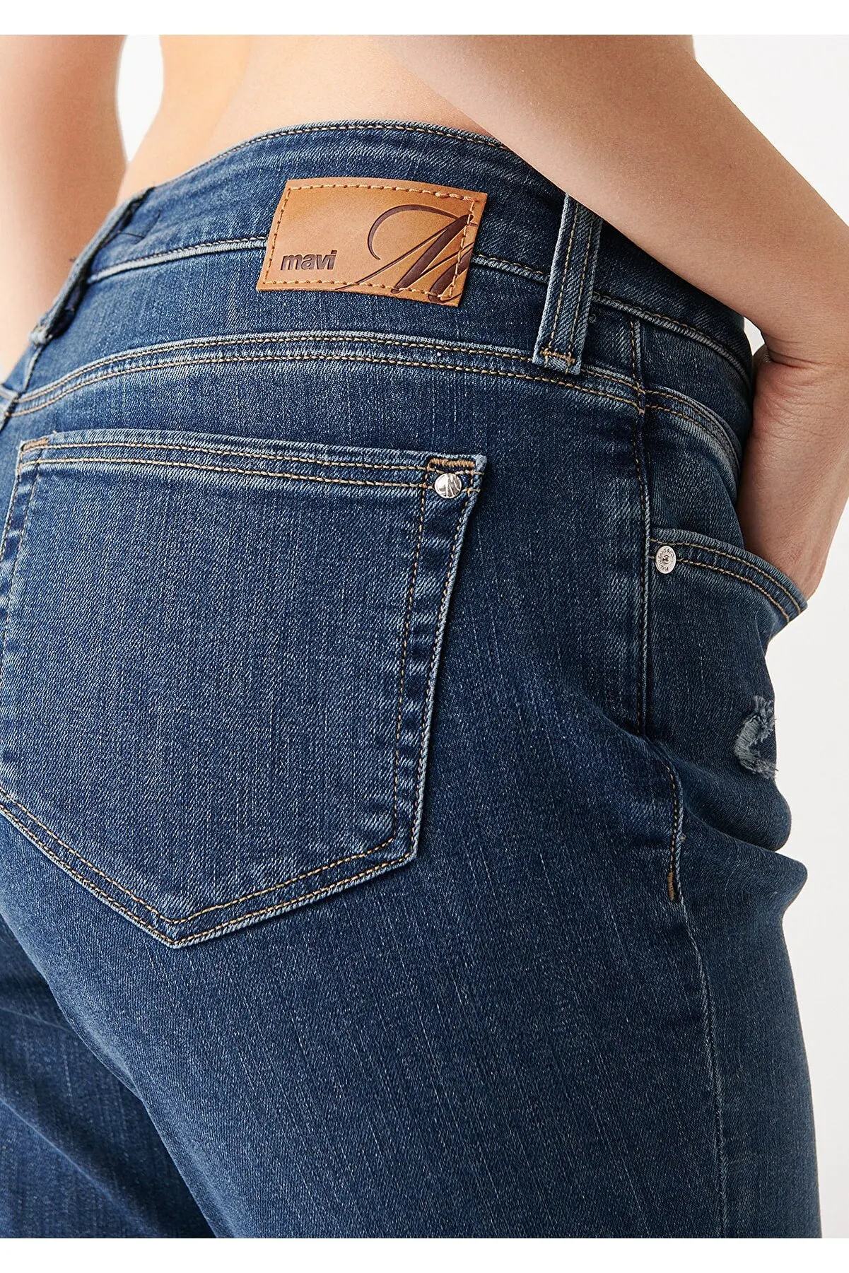 MAVI Ada – Jeans taille normale pour femmes, pantalon décontracté à jambes droites, modèle Boyfriend, nouvelle saison