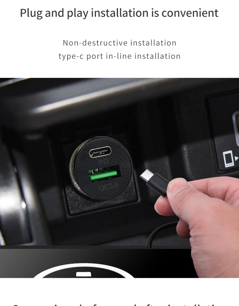 Kabelloses Auto-Ladegerät Silikon-Antirutschmatte für iPhone 18 17 16 15 14 Samsung S24 S23 Xiaomi Auto-Handy-Schnelllade-Induktionsmatte – Detail 4