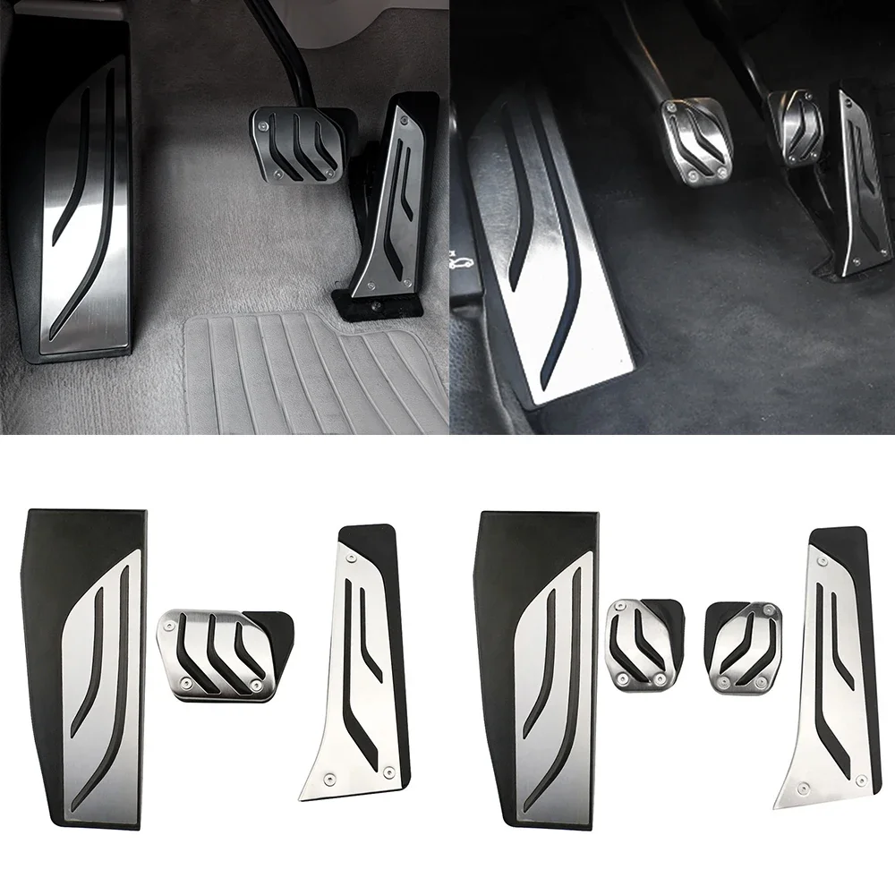 Pédales de voiture pour BMW F20 F21 F22 F23 F24 F30 F31 F32 F33 F34 F35 F36 F80 F82 F83 E81 E82 E88 E90 E91 E92 E93 LHD couvercle de pédale automatique