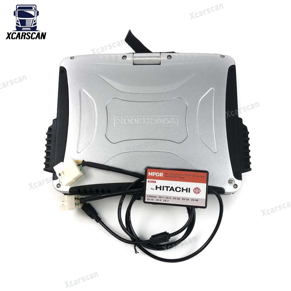 CF19 LAPTOP+MPDR Software 3.9 Heavy Duty Diagnostic Tool Tester for Hitachi ZX-1 ZX-3 ZX-3G ZX-5 ZX-6 ZX-7 of Excavator